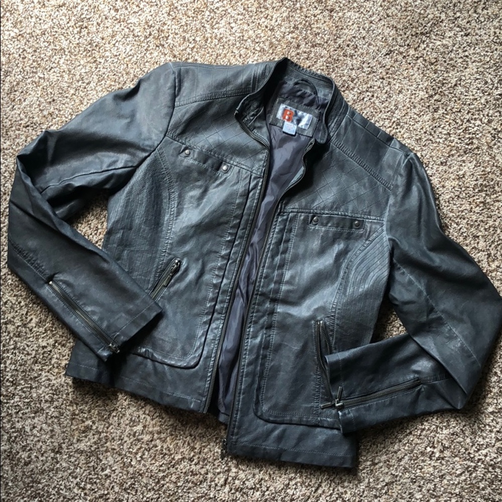 Leather jacket
